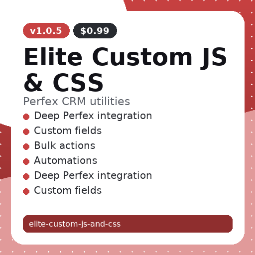 Elite Custom JS & CSS thumbnail