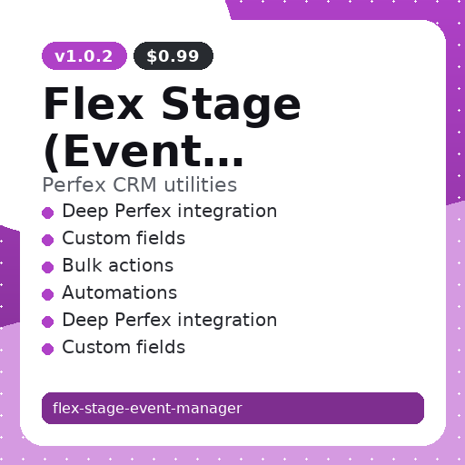 Flex Stage (Event Manager) thumbnail