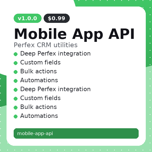 Mobile App API thumbnail