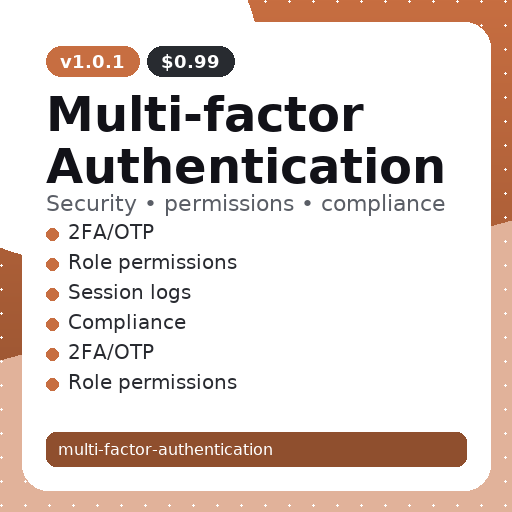 Multi-factor Authentication thumbnail