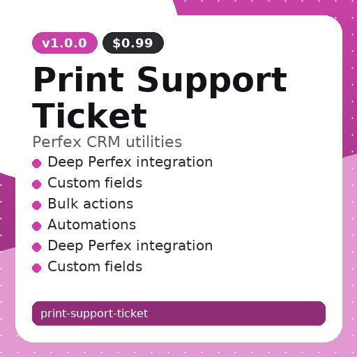 Print Support Ticket thumbnail