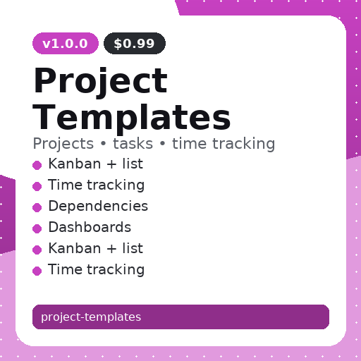 Project Templates thumbnail