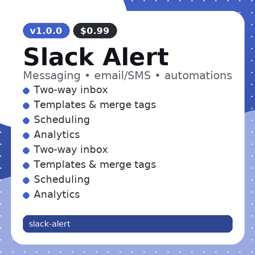 Slack Alert thumbnail