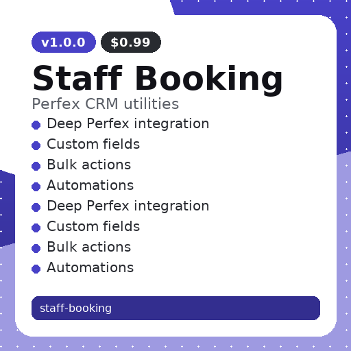 Staff Booking thumbnail