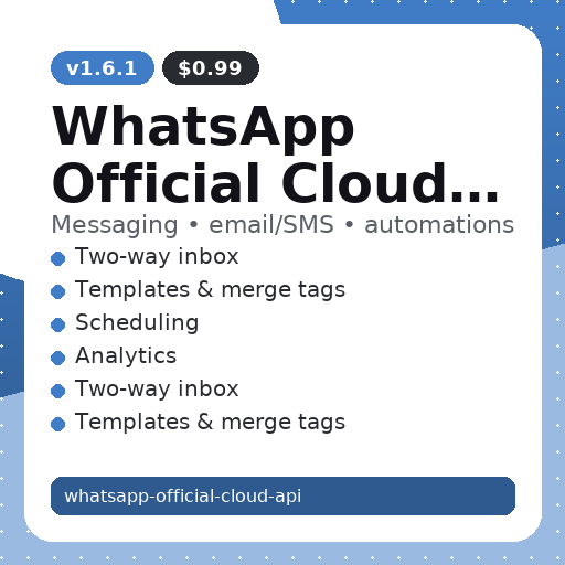 WhatsApp Official Cloud API thumbnail