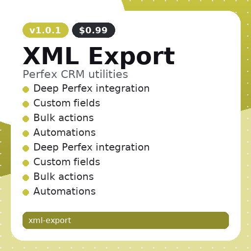 XML Export thumbnail